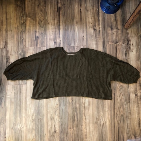 NWT - We the Free Love Me Thermal Olive XS - Picture 3 of 12